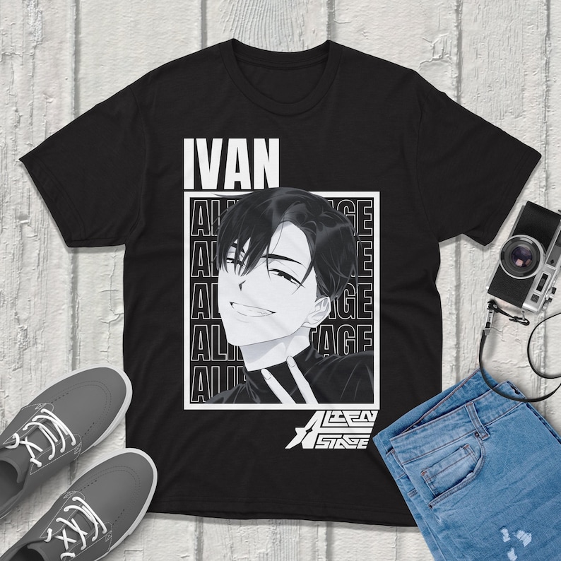 Ivan Alien Stage T-shirt Vinta - Premium Anime Merchandise บทวิจารณ์และราคา