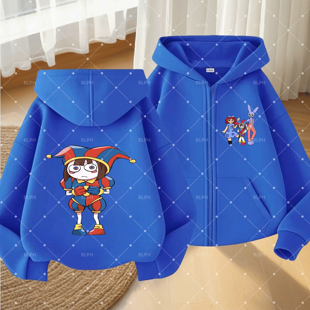 Cute Kids' Zip-Up Hoodie with  - Anime Merch Hoodie บทวิจารณ์และราคา