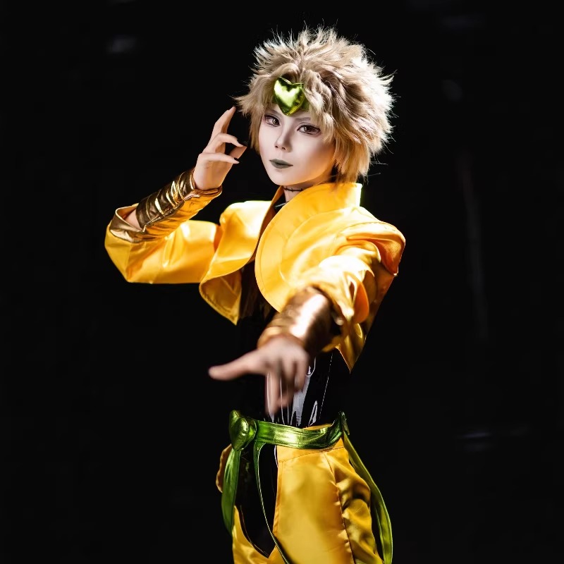 Dio Brando Cosplay Costume JoJ - Cosplay Wig Colored บทวิจารณ์และราคา