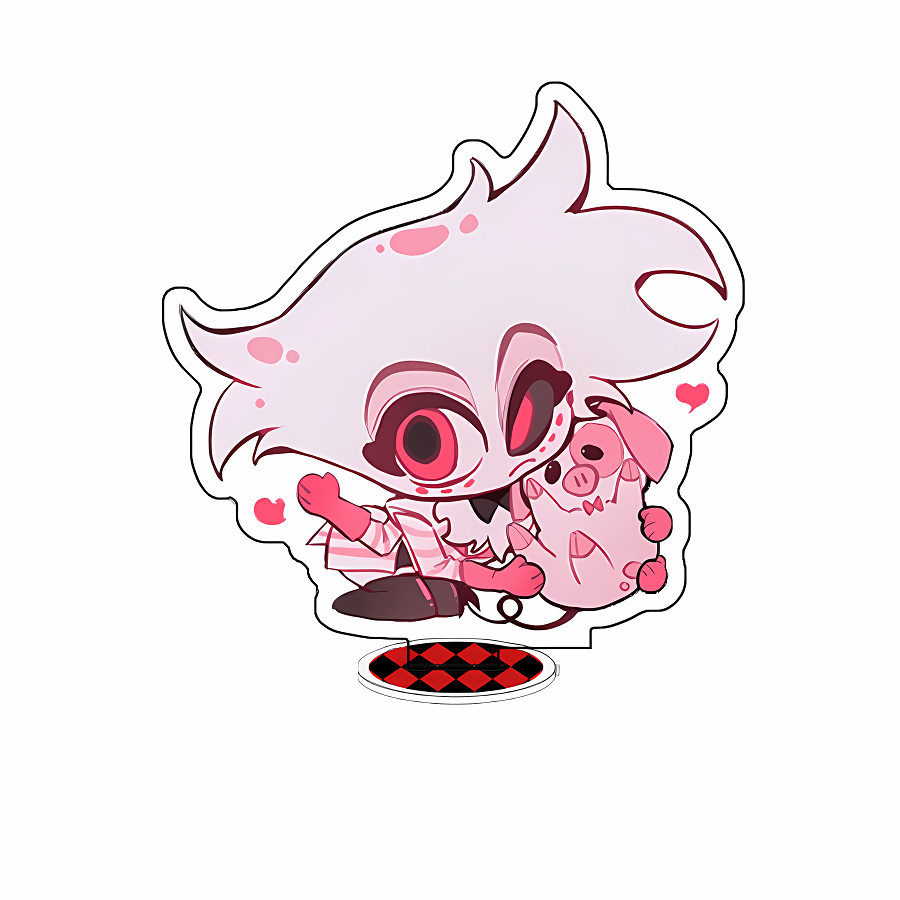 Hazbin Hotel 10cm Acrylic Stan - Premium Anime Merchandise บทวิจารณ์และราคา