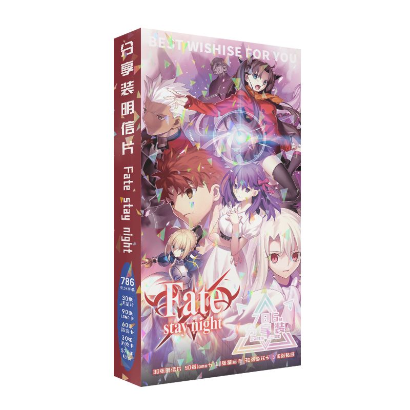 Fate postcard anime 2D merchan - Fate Anime Merchandise บทวิจารณ์และราคา