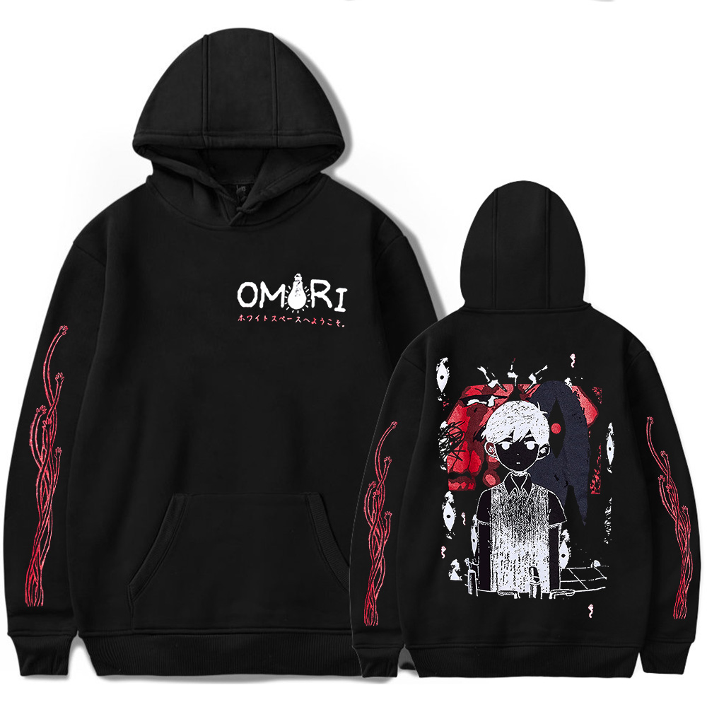 2023 Omori Red Space Hoodie Me - Anime Merch Hoodie บทวิจารณ์และราคา