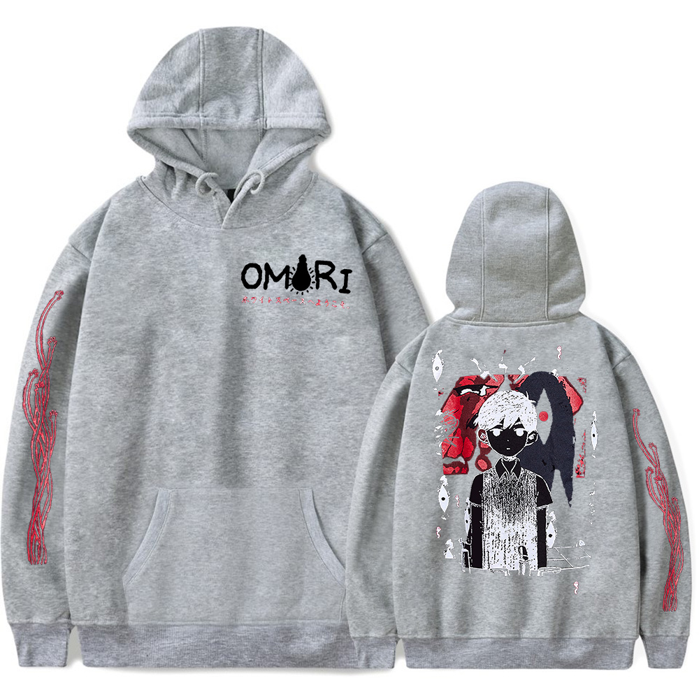 2023 Omori Red Space Hoodie Me - Anime Merch Hoodie บทวิจารณ์และราคา