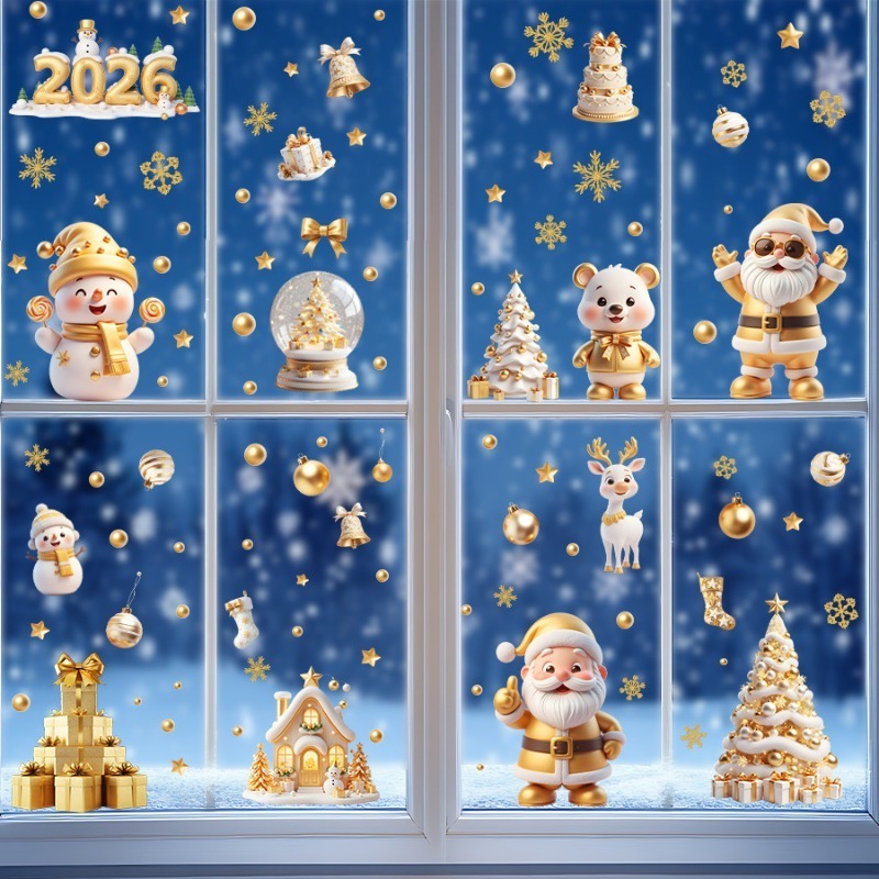 6 Sheets Set with Christmas Ba - Sticker Sheet Set บทวิจารณ์และราคา