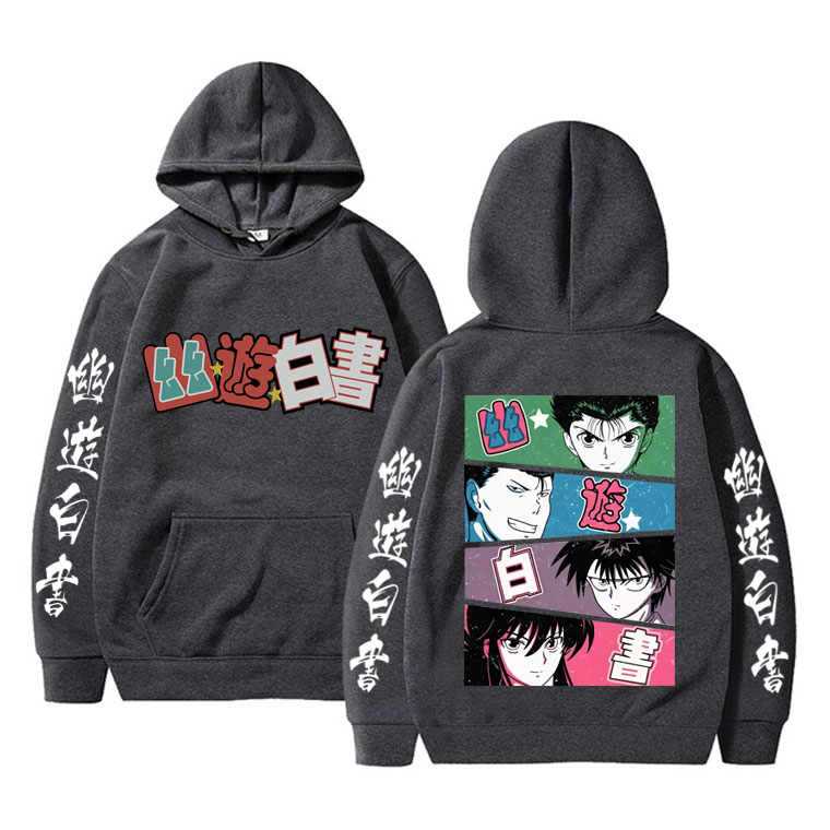 Anime YuYu Hakusho Merch Hoodi - Anime Merch Hoodie บทวิจารณ์และราคา
