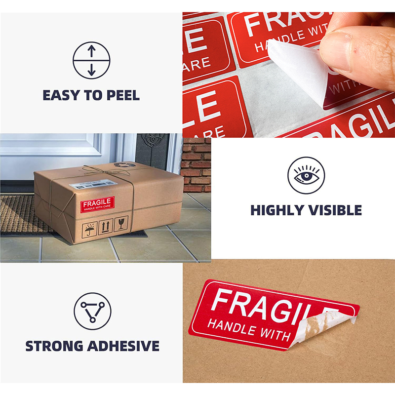 250PCS Fragile Stickers Handle - Sticker Sheet Set บทวิจารณ์และราคา